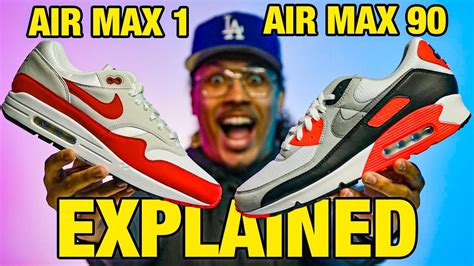 nike air max 90 oder nike air max 1|airmax vs Air Max.